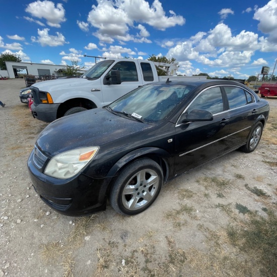 2007 Saturn Aura XE Black 146,719 miles Vin#1G8ZS57B88F190770 Runs and drives