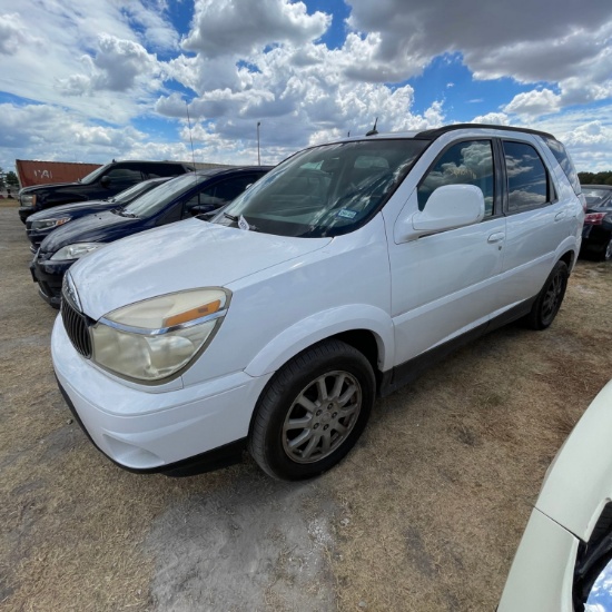 2006 Buick Rendezvous White 178,039 miles Runs and Drives Cold A/C Vin#3G5DA036765654295
