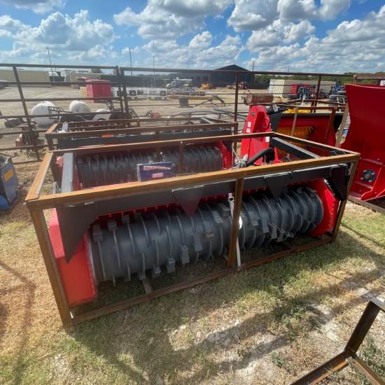 New Raytree 72" Skid Steer Drum Mulcher Hi Flow