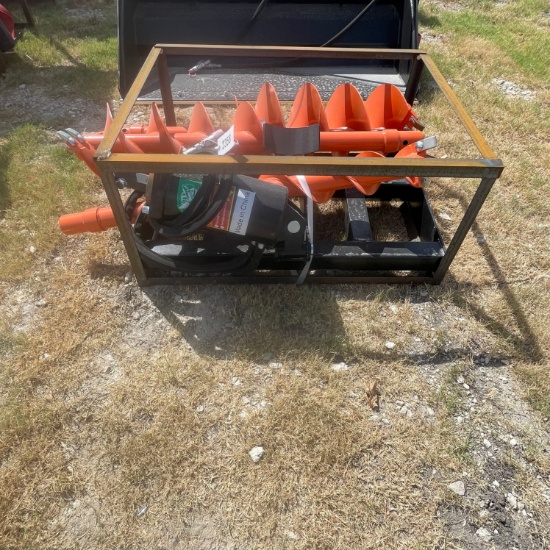 New Raytree 3 bit Skid Steer Auger Bundle