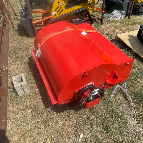 New Vorx 4' Mini Skid Box Sweeper