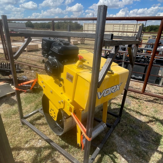 New Vorx Walk Behind Single Drum Vibratory Roller
