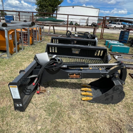 New Land Honor Big Arm Backhoe For Skid Steer