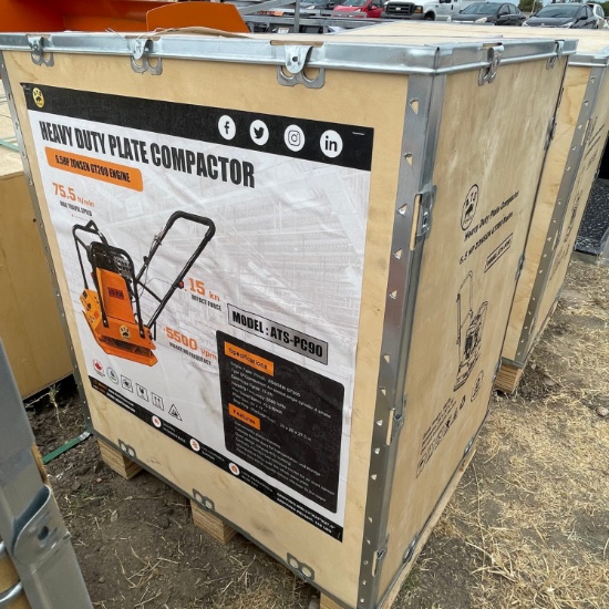New ATS Power HD Plate Compactor