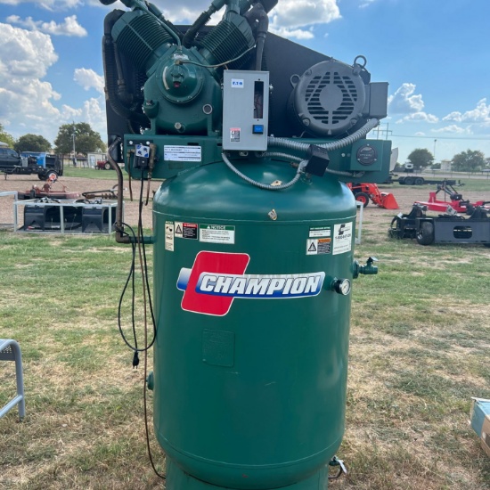 Champion 120 Gallon 3 phase 200 PSI Commerical air compressor