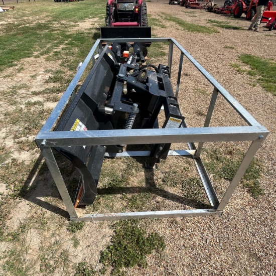 New 84" Hydraulic Angle Blade