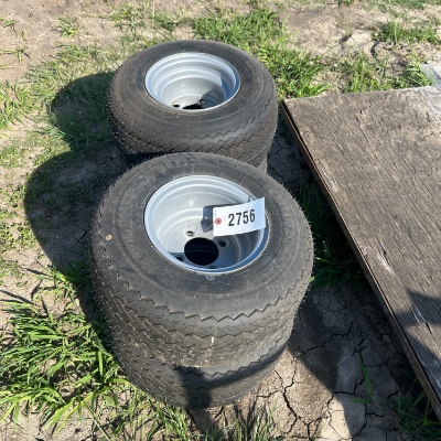 4 Golf Cart Wheels & tires 8"