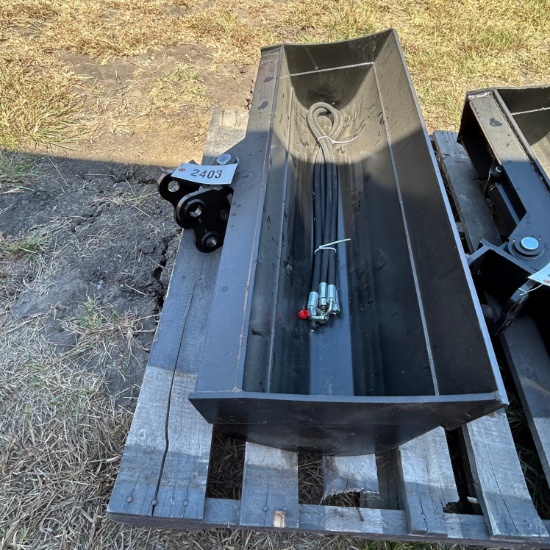 New 40" Tilting Excavator Bucket