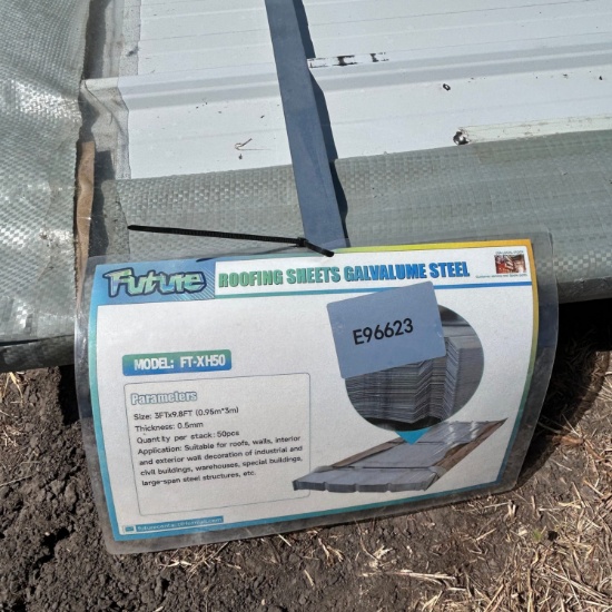 50 pcs. Of 10ft. Galvalum steel siding roofing