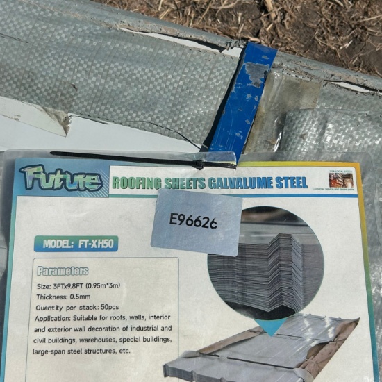 3x10 roofing Sheets Gavalume steel 50 pcs
