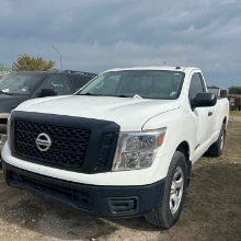 2019 Nissan Tital White single cab 190K Runs and drives Vin#1N6AA1R77KN521629