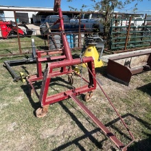 Post hole digger stand
