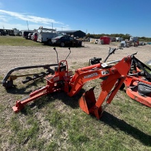 Kubota Backhoe Attachment works all the way