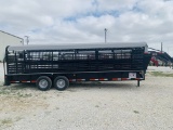 2020 Delco 24' Cattle Trailer