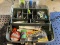 Plastic Tackle Box Full of Misc. Tackle