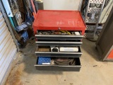 Craftsman 2 Piece Rollaway Tool Box Ful of Misc.