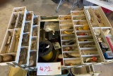 Plastic Tackle Box Full of Misc. Tackle