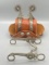 Lytle & Mower Double Mounted Spurs & Bit