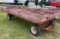 4-Wheel Flat Bed Farm Trailer