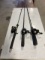 Lot of 3 Fishing Rods