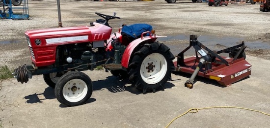 Yanmar 1510 Tractor with 4' Brush Hog