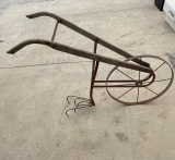 Antique Hand Driven Cultivator