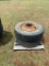 Dual Wheel Rims with Tires