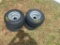 Set of 4 Golf Cart Tires and Wheels