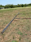 2 Pieces of Long Pipe for Fencing