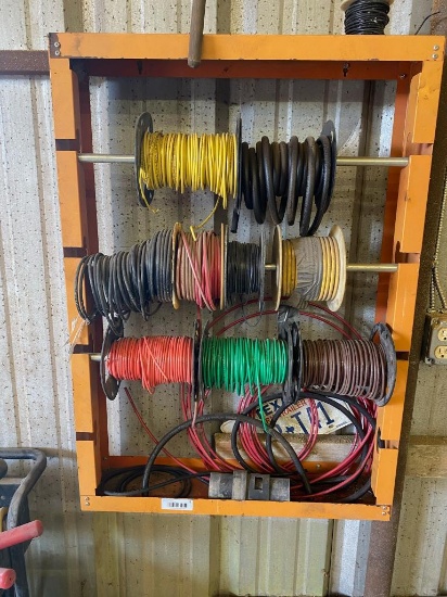 Electrical Wire and Store Rack for Wire