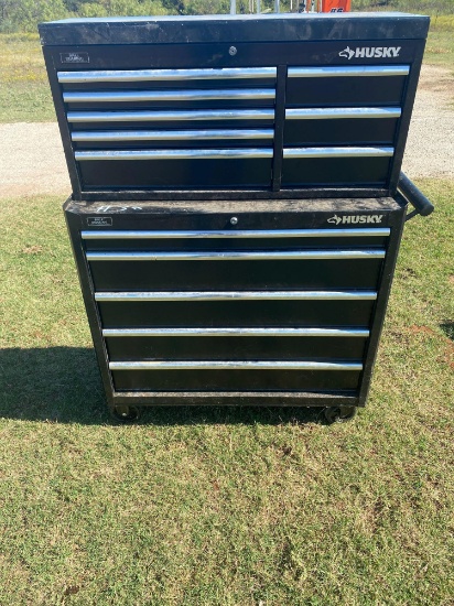 Husky Rollaway Toolbox with Contents