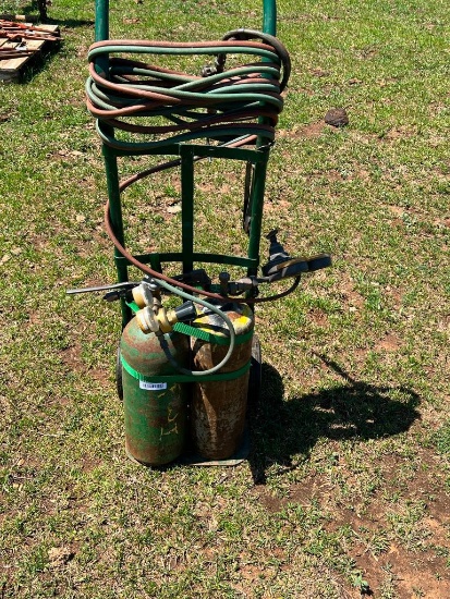 Small Torch Set with Cart