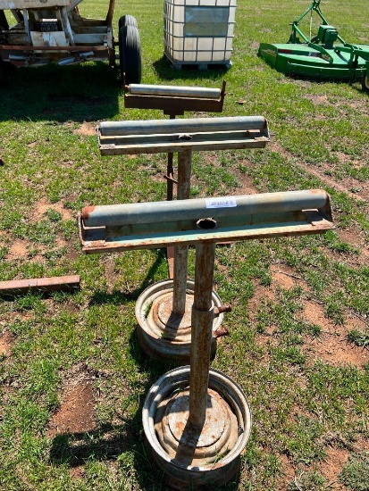 Lot of 3 Roller Stands
