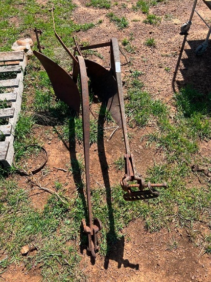 Lot of 2 1-bottom Plows
