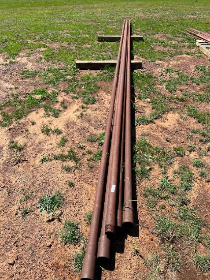 Lot of 5 Joints of Pipe - 32 foot Long