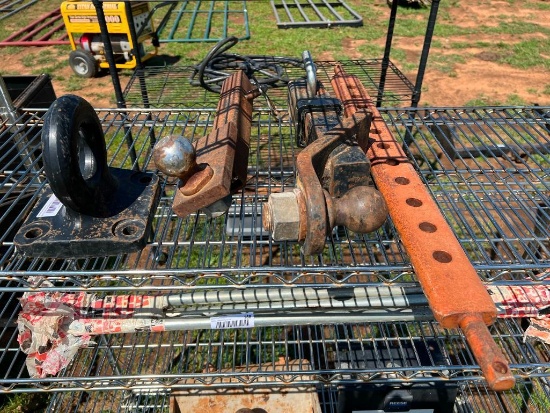 Lot of Misc. Hitches and Drawbar