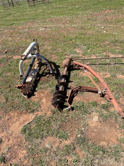 Lot of 2 Post Hole Diggers