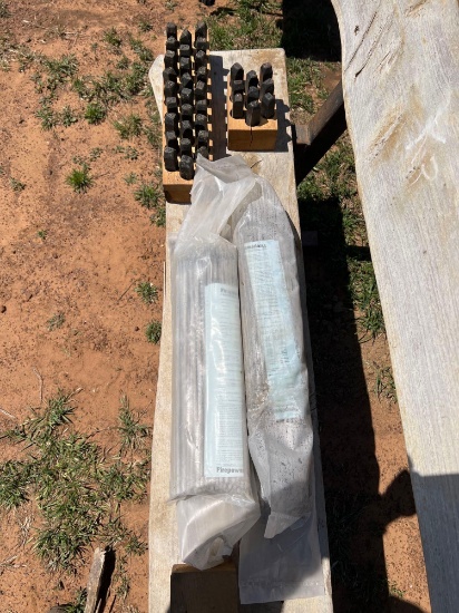2 Sets of Metal Punches and Welding Rod