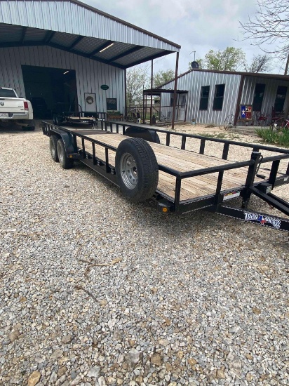 2019 Texas Bragg 24 foot Bumper Pull Trailer
