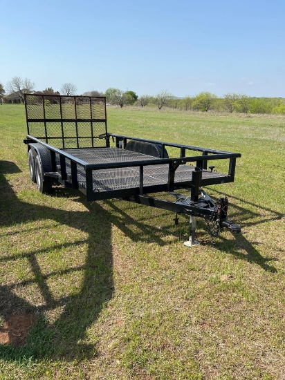2019 C&M Utility Trailer - 20 foot Long with Rear Gate