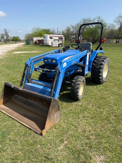 New Holland TC 30 Tractor with Front Loader