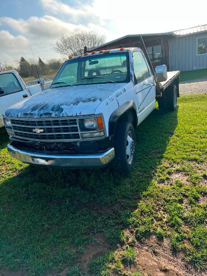 1993 Chevy 3500 Flatbed Cheyenne Edition 4x4
