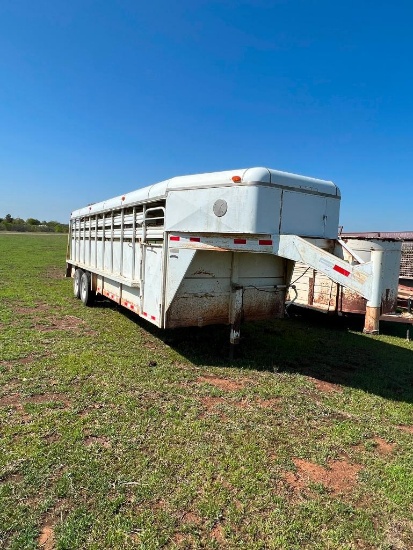 1995 Coose Livestock Trailer - 26 foot