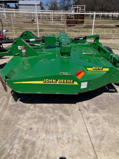 John Deere MX20 Drag Type 10 foot Shredder