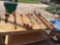Lot of Bar Clamps and Bench