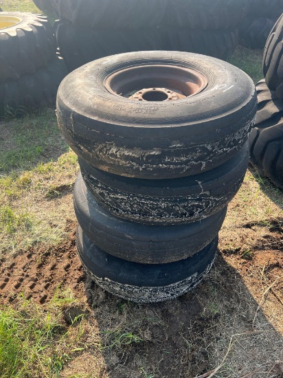 Lot of 4 Tractor Tires