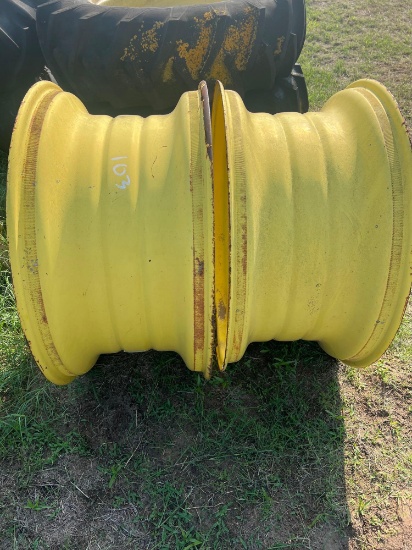 Lot of 2 Tractor Tire Rims