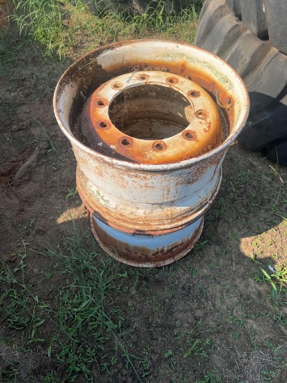 Lot of 2 Steel Rims