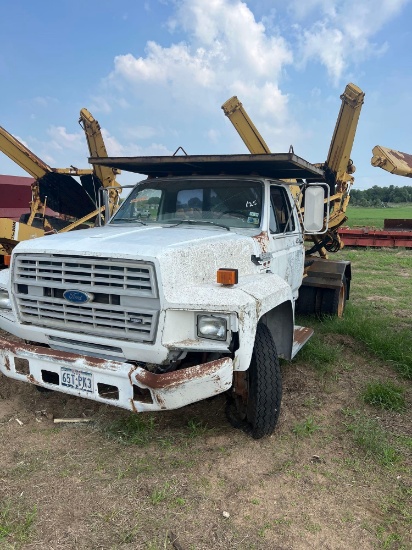 1991 F-600 Diesel Truck with Vermeer Tree Spade -104,702 miles