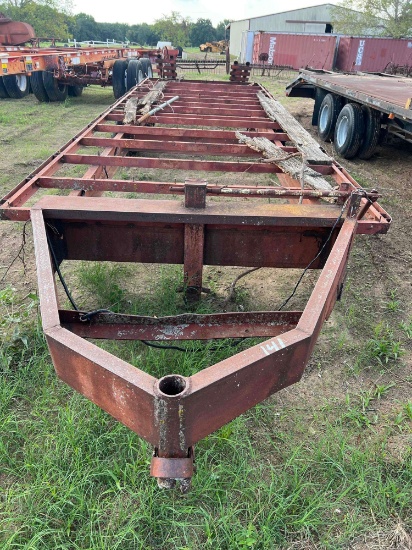 Homemade Triple Axle Trailer